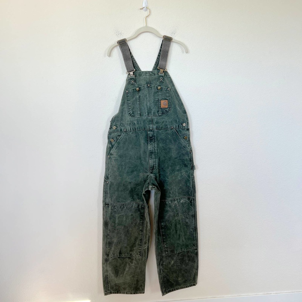 Vintage Carhartt Double Knee Overalls 36x30